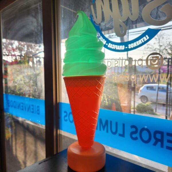 Helado luminoso rgb 60 centímetros - Imagen 2