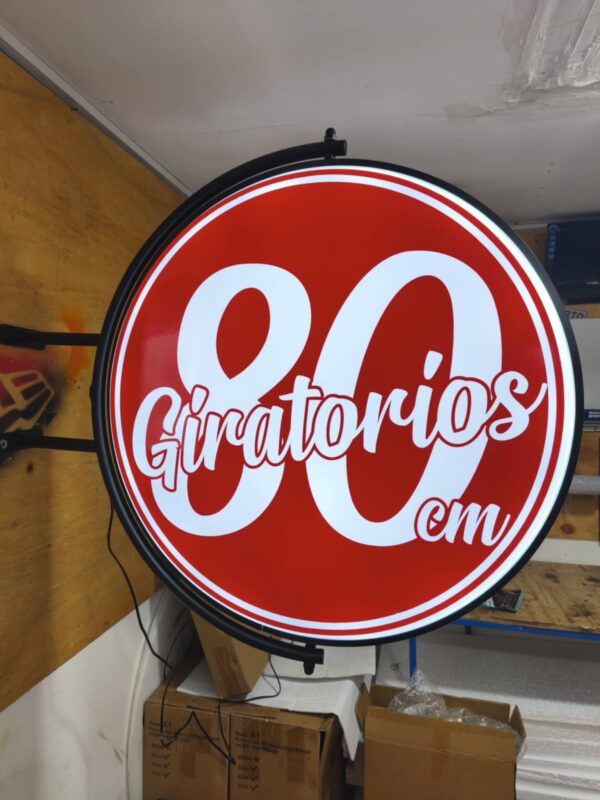 Letrero Giratorio de 80 centímetros